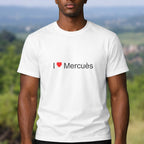 T-shirt I love Mercuès