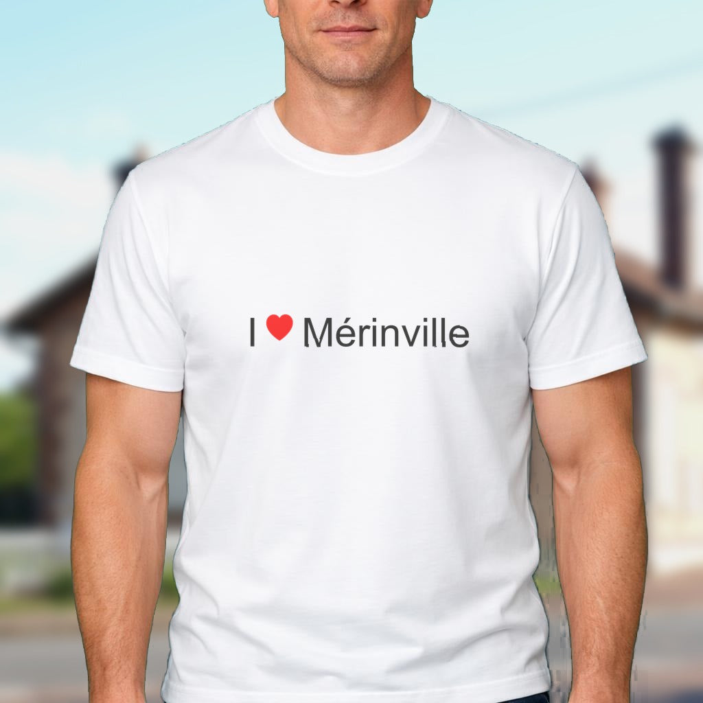 T-shirt I love Mérinville