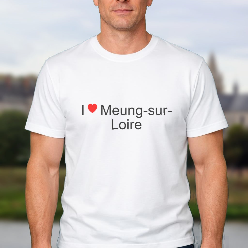 T-shirt I love Meung-sur-Loire