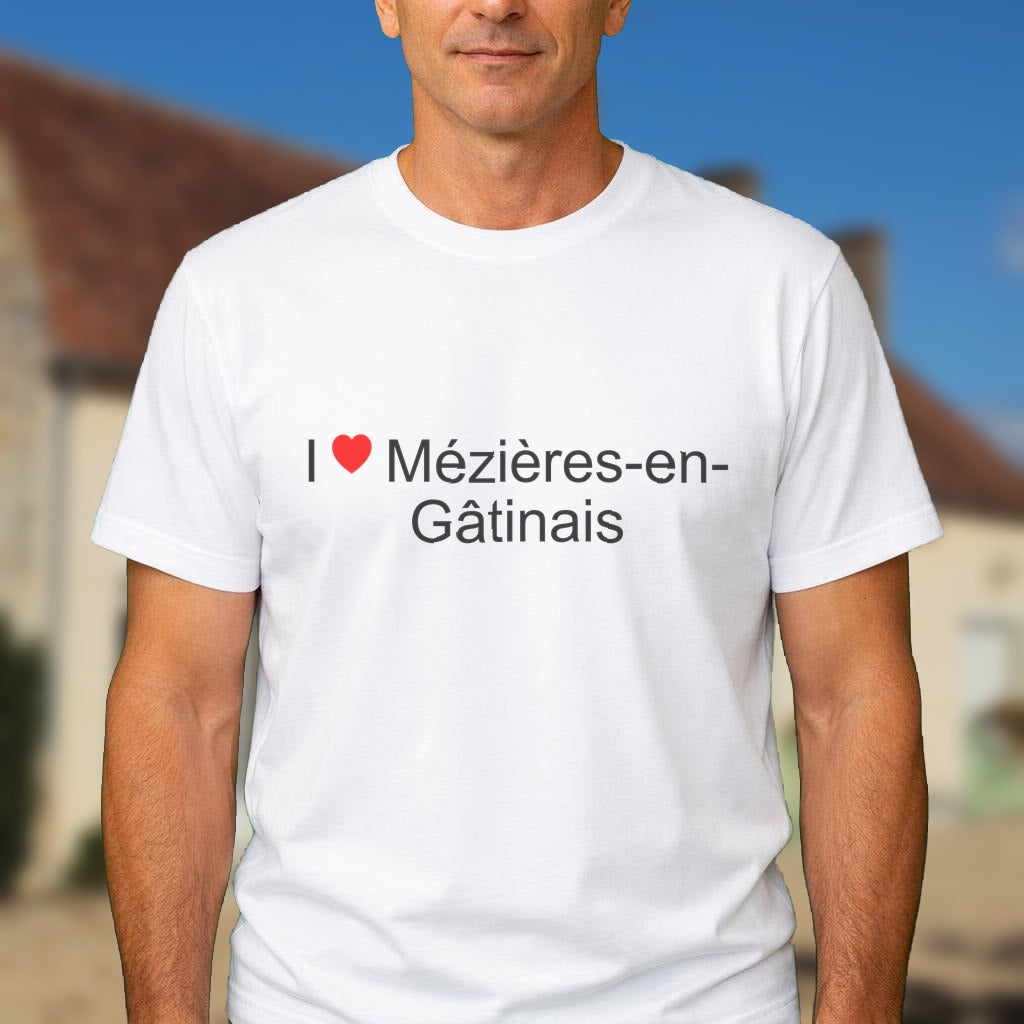T-shirt I love Mézières-en-Gâtinais