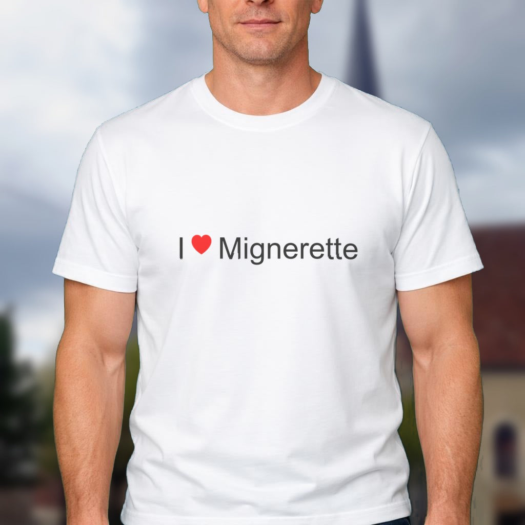 T-shirt I love Mignerette