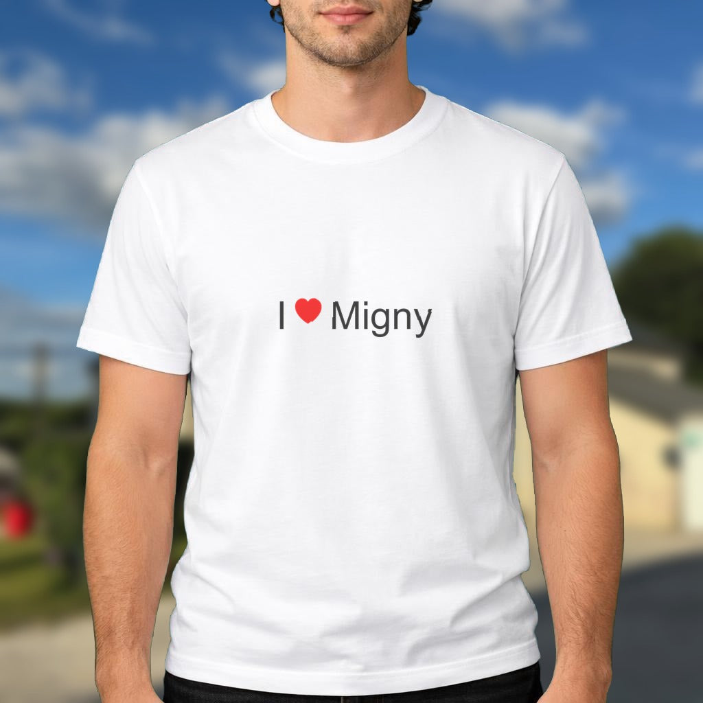 T-shirt I love Migny