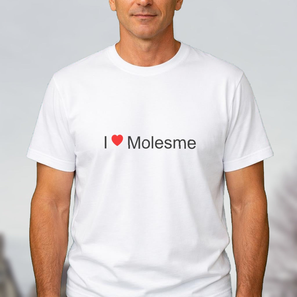 T-shirt I love Molesme