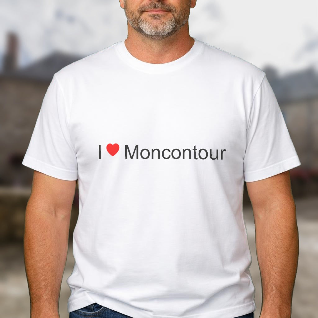 T-shirt I love Moncontour