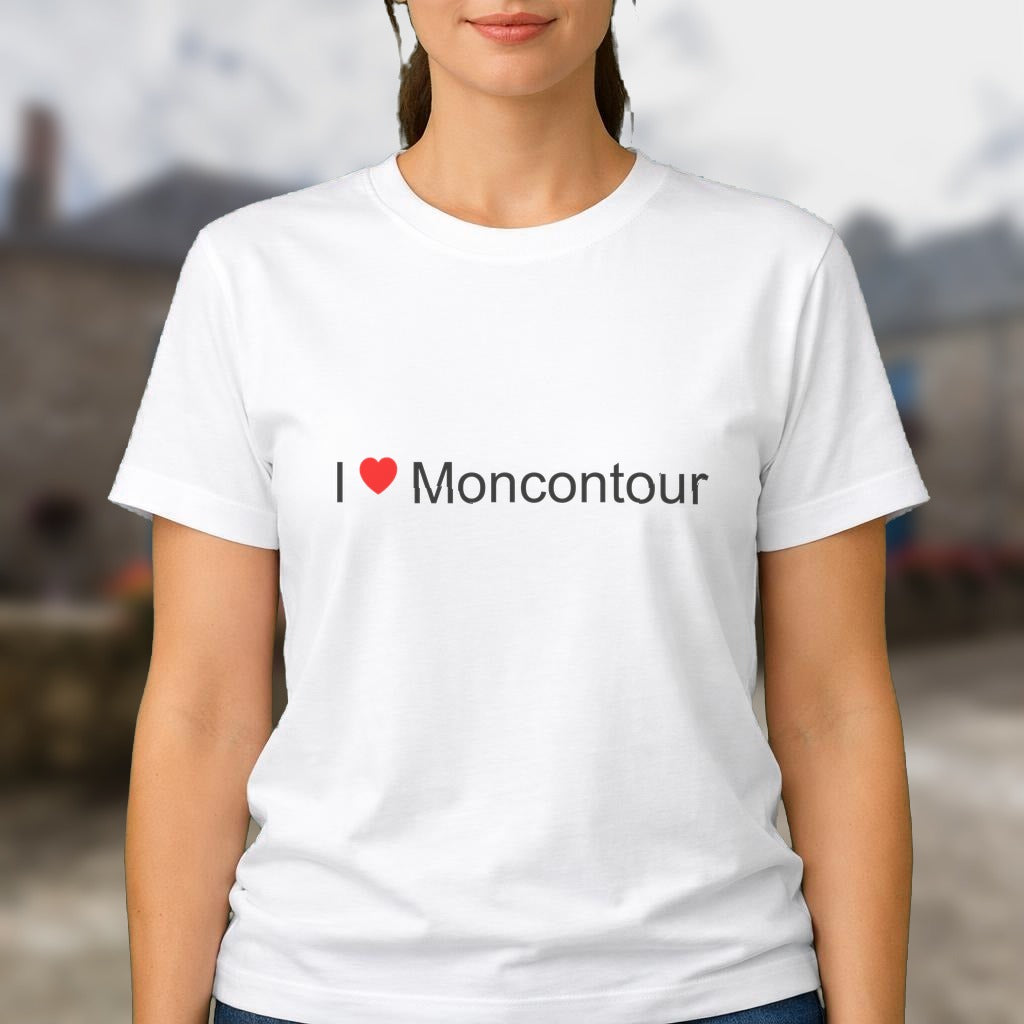 T-shirt I love Moncontour