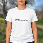 T-shirt I love Monestier (03)