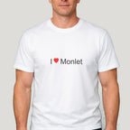 T-shirt I love Monlet