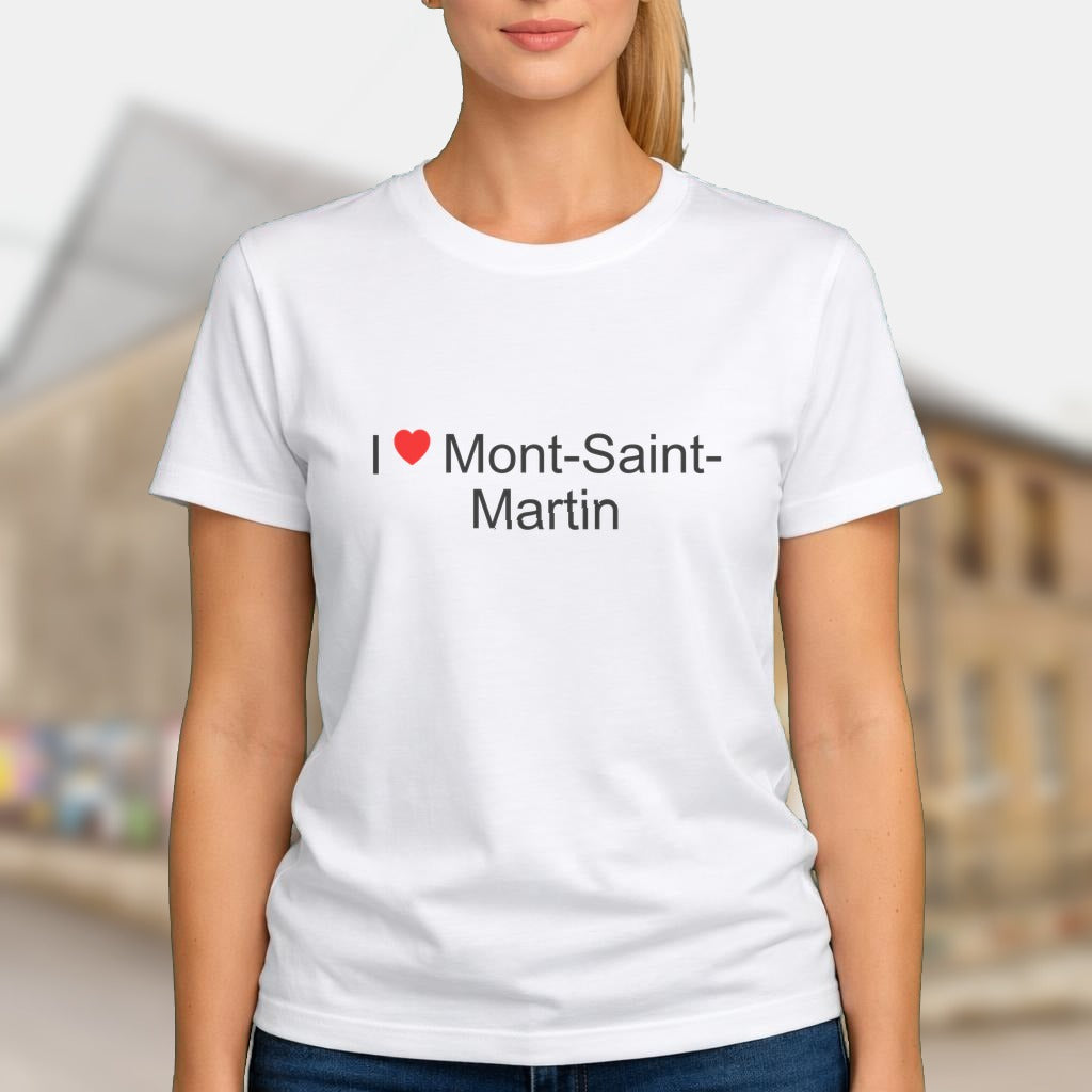T-shirt I love Mont-Saint-Martin (08)