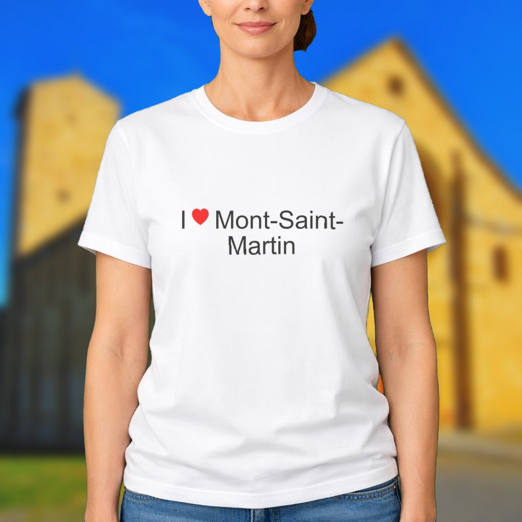 T-shirt I love Mont-Saint-Martin (54)