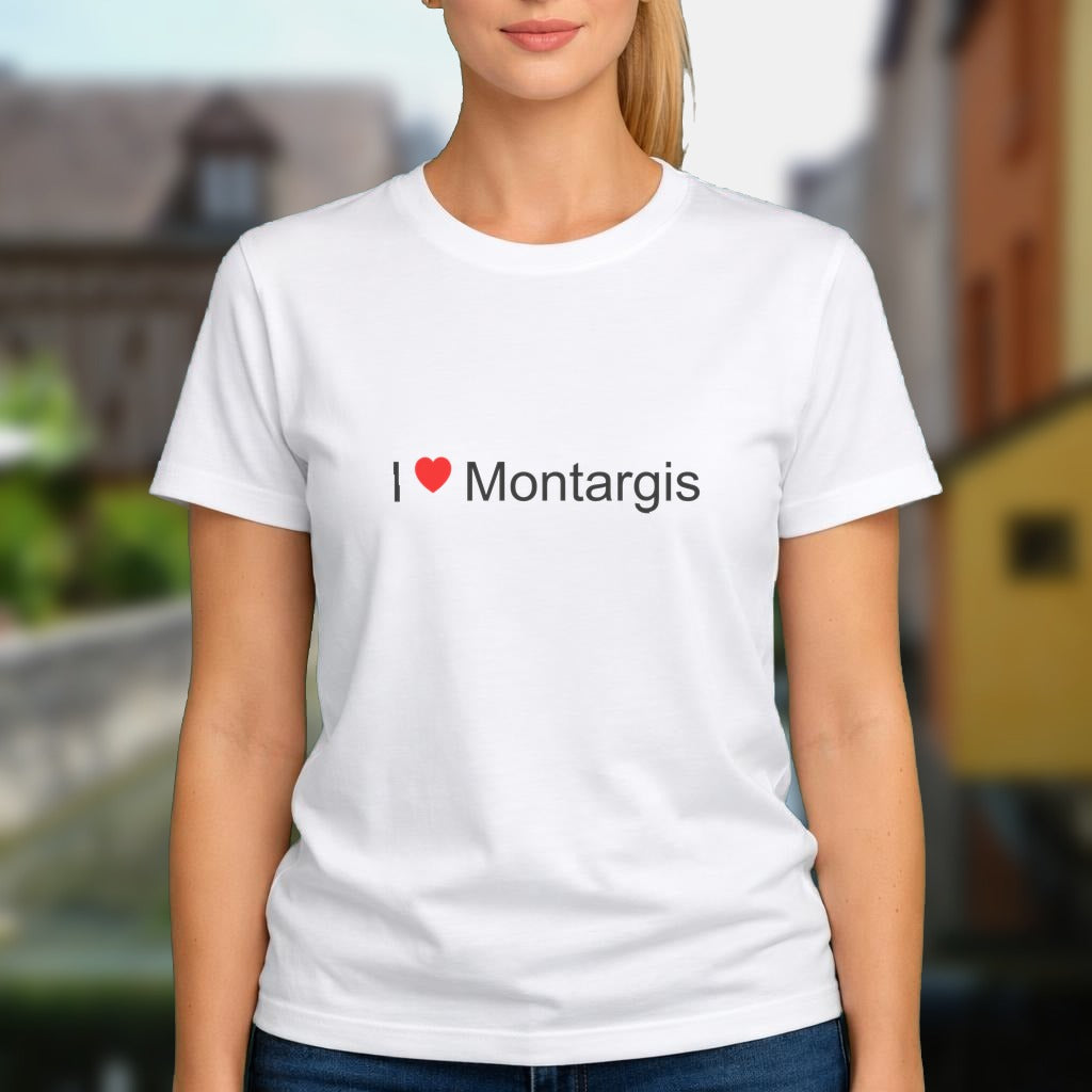 T-shirt I love Montargis