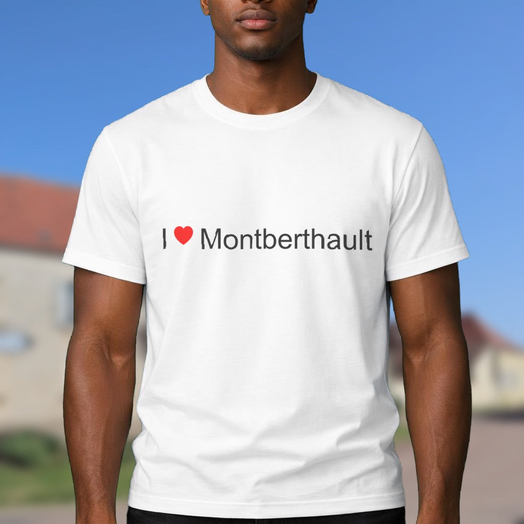 T-shirt I love Montberthault