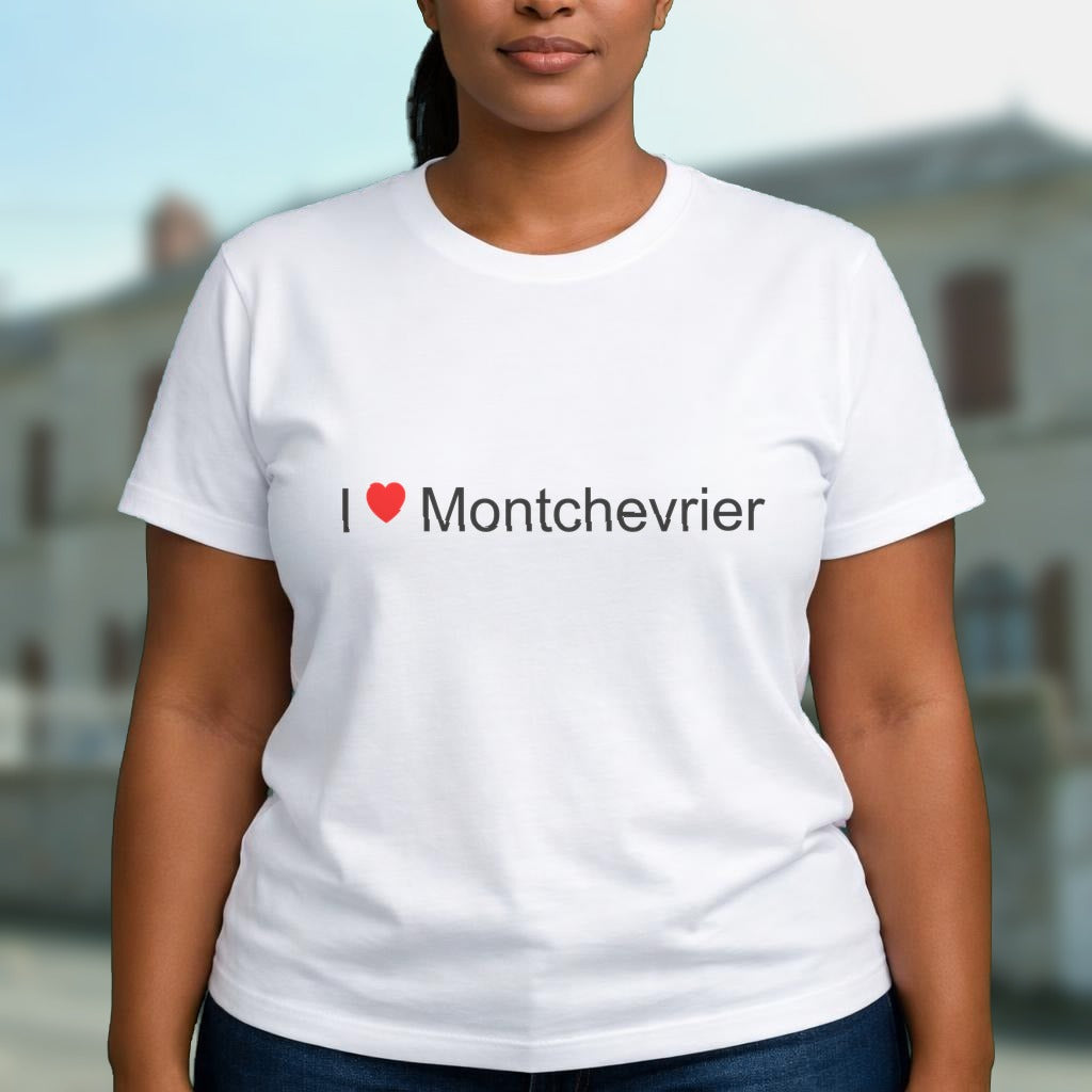T-shirt I love Montchevrier