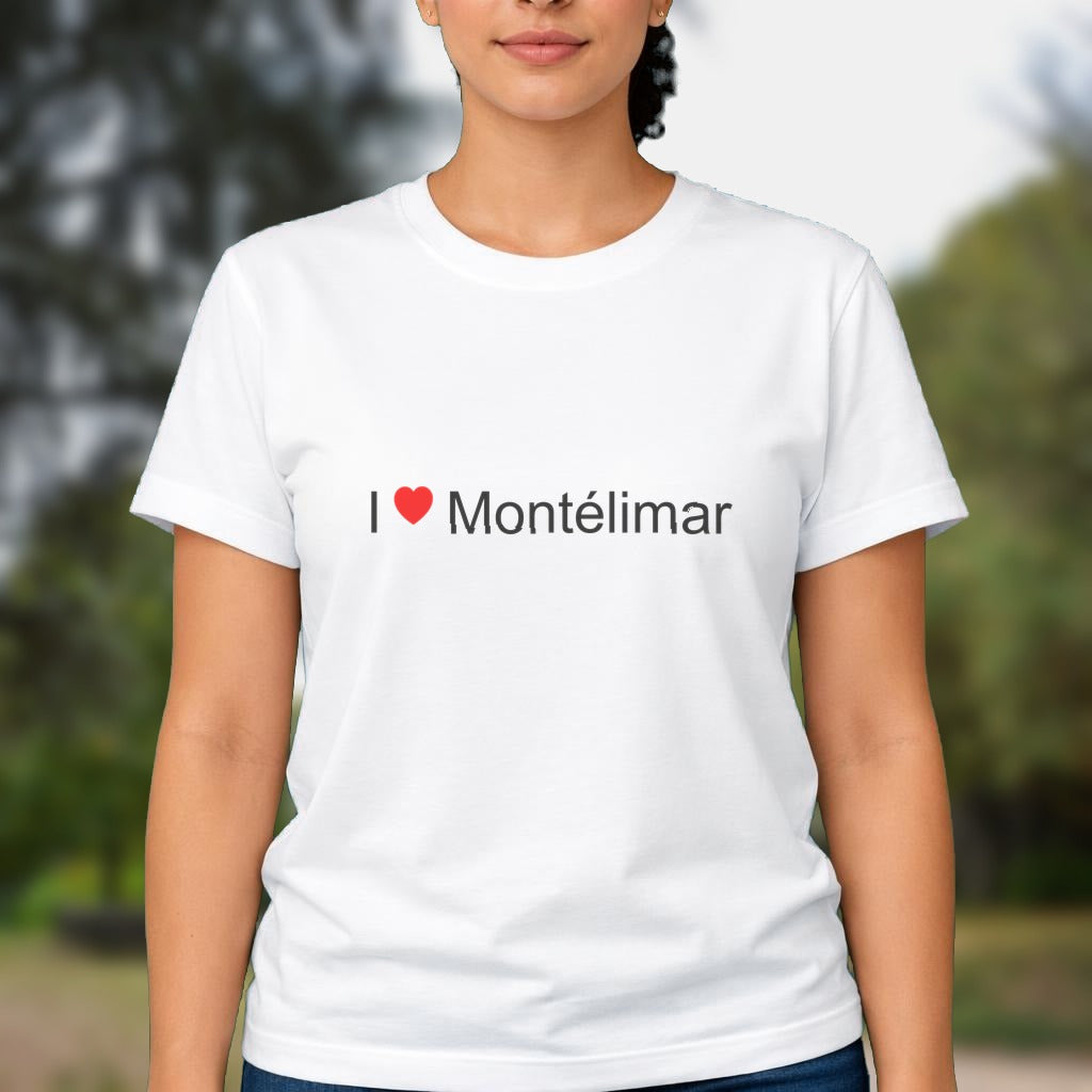 T-shirt I love Montélimar