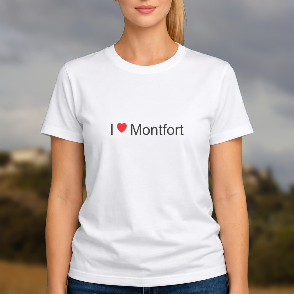 T-shirt I love Montfort