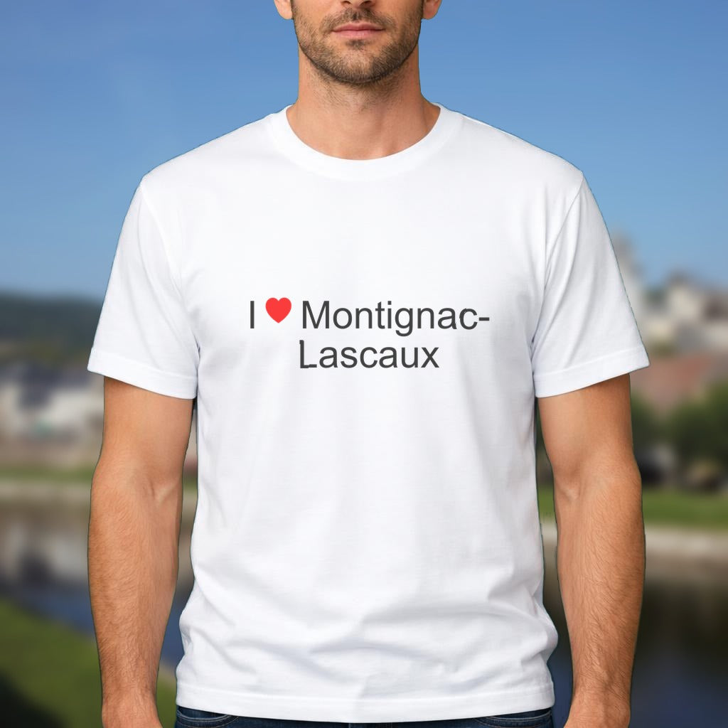 T-shirt I love Montignac-Lascaux