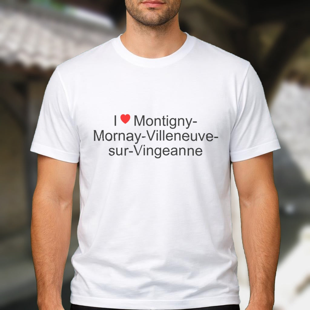 T-shirt I love Montigny-Mornay-Villeneuve-sur-Vingeanne