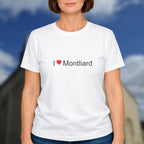 T-shirt I love Montliard
