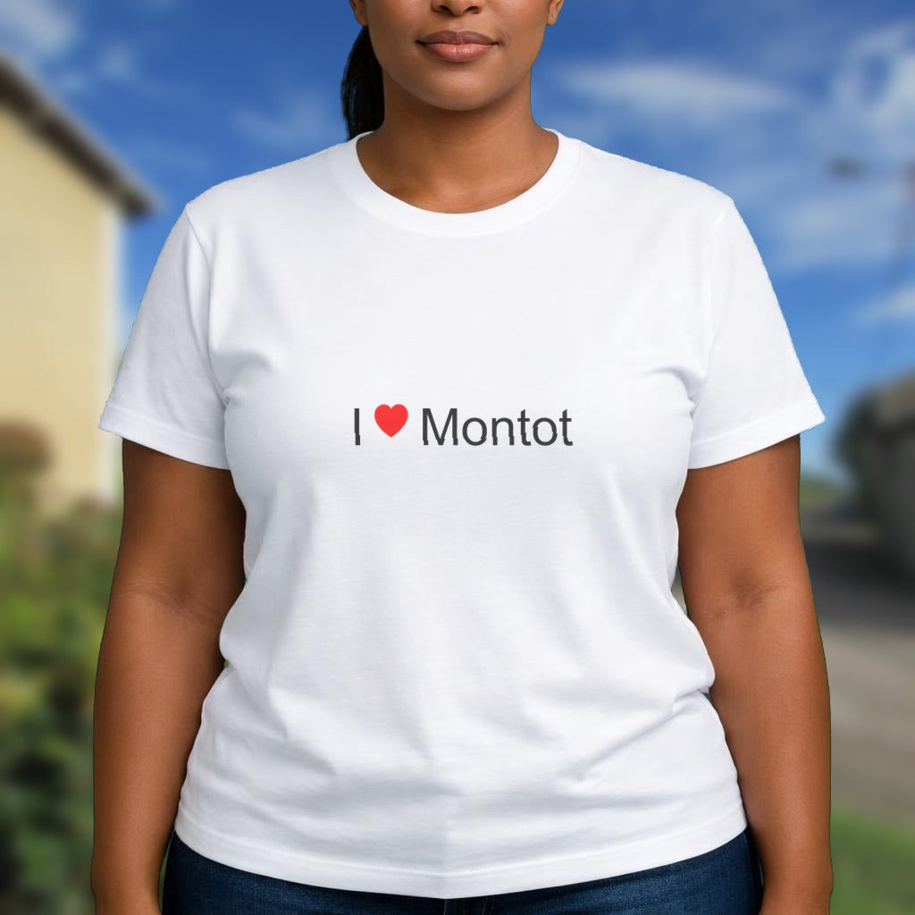T-shirt I love Montot