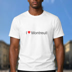T-shirt I love Montreuil