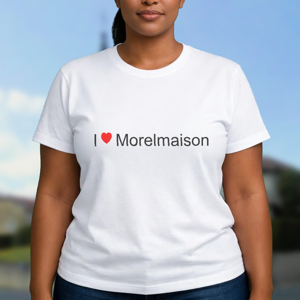 T-shirt I love Morelmaison