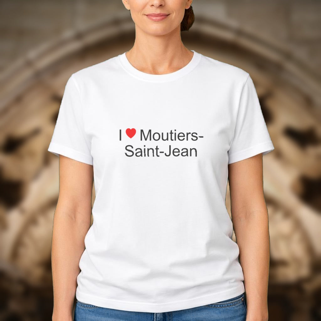 T-shirt I love Moutiers-Saint-Jean