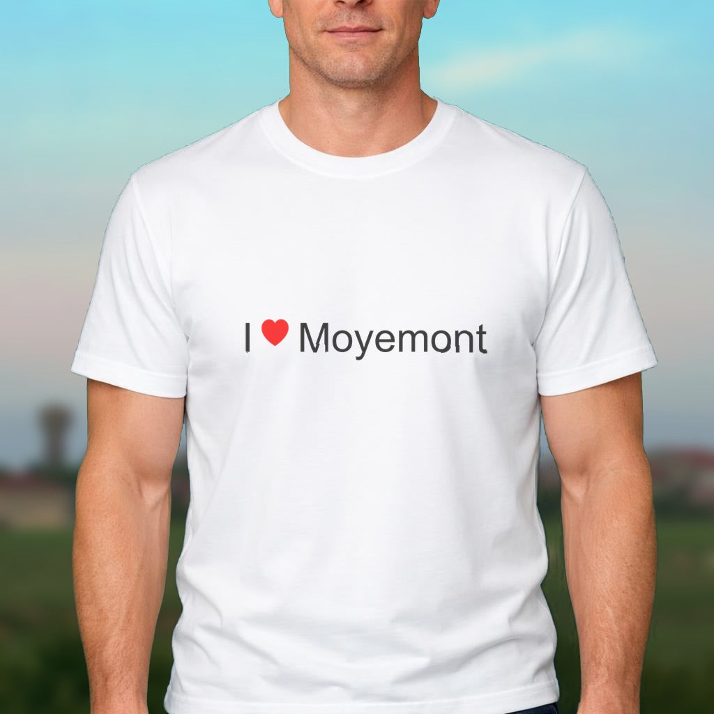 T-shirt I love Moyemont