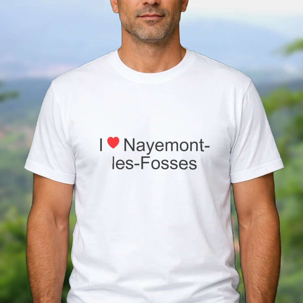 T-shirt I love Nayemont-les-Fosses