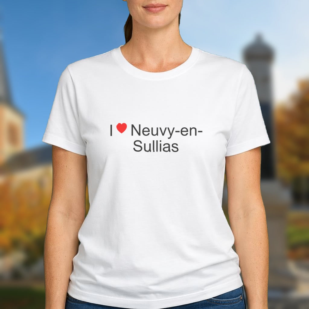 T-shirt I love Neuvy-en-Sullias