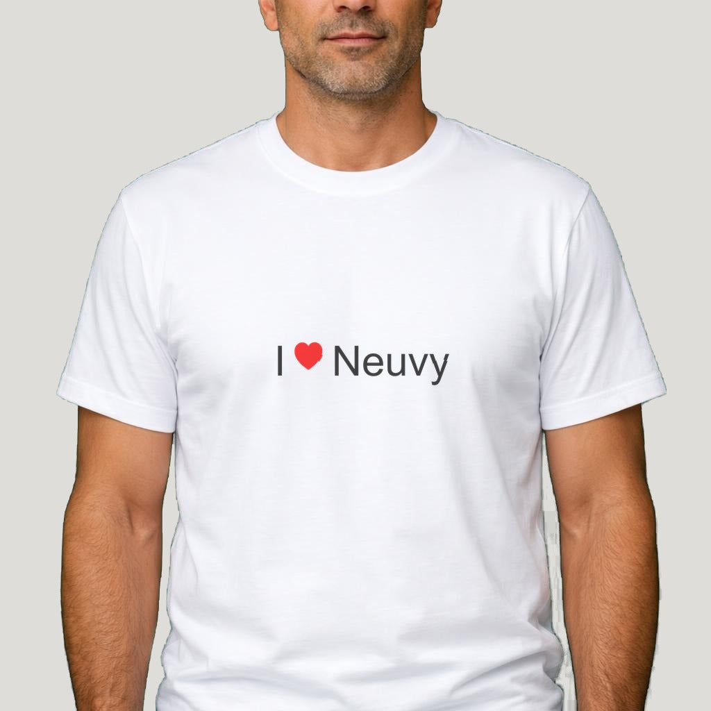 T-shirt I love Neuvy