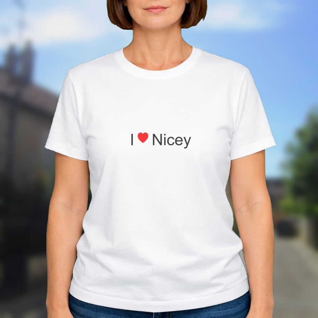 T-shirt I love Nicey