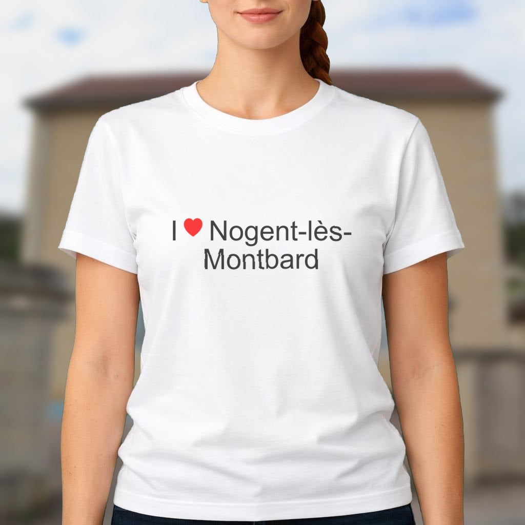 T-shirt I love Nogent-lès-Montbard
