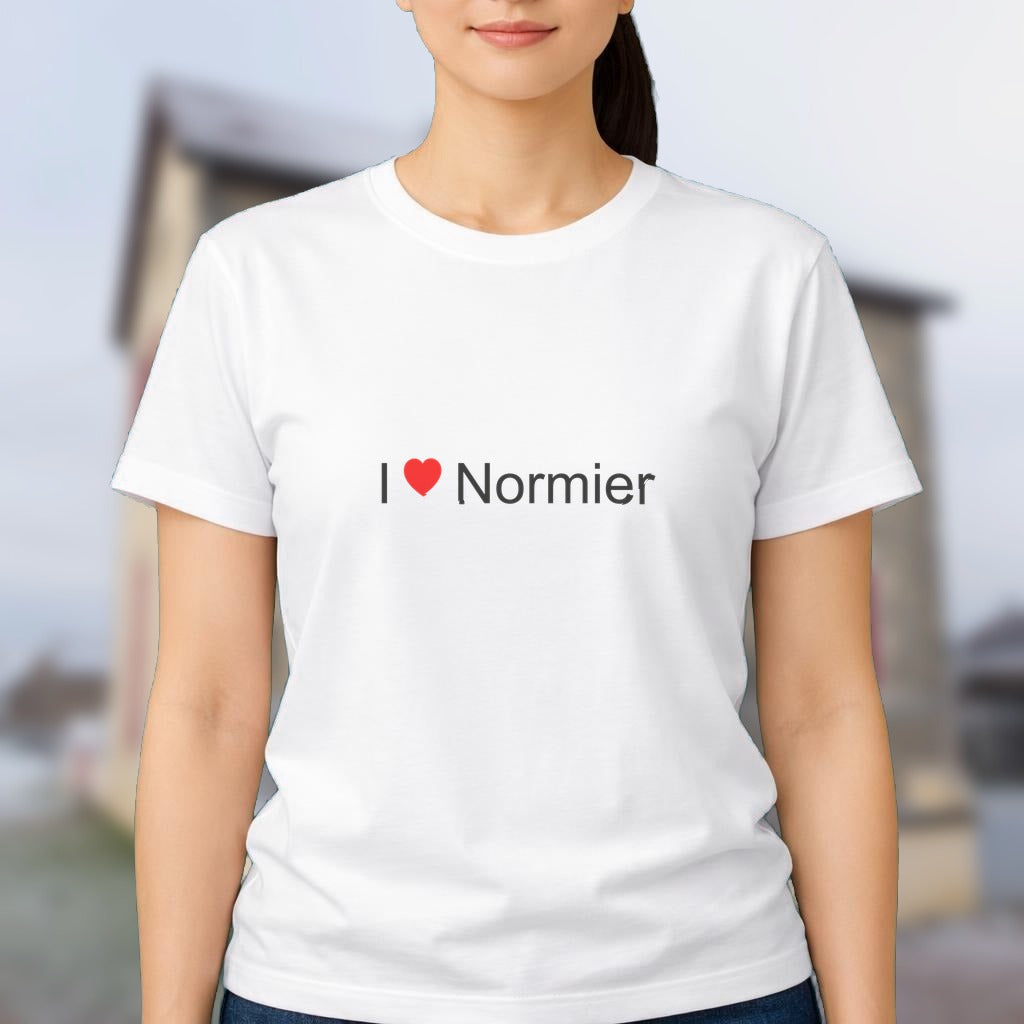 T-shirt I love Normier