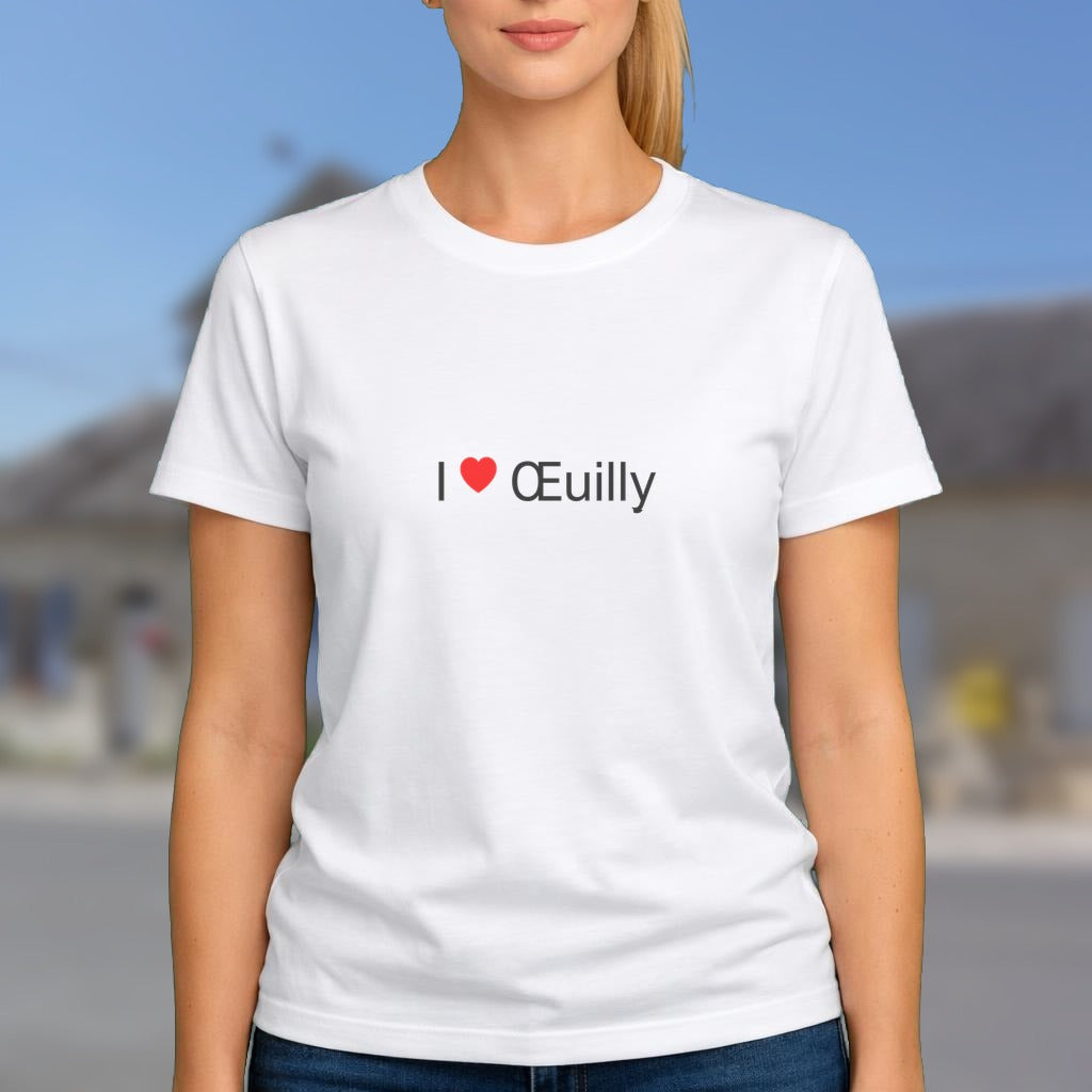 T-shirt I love Œuilly