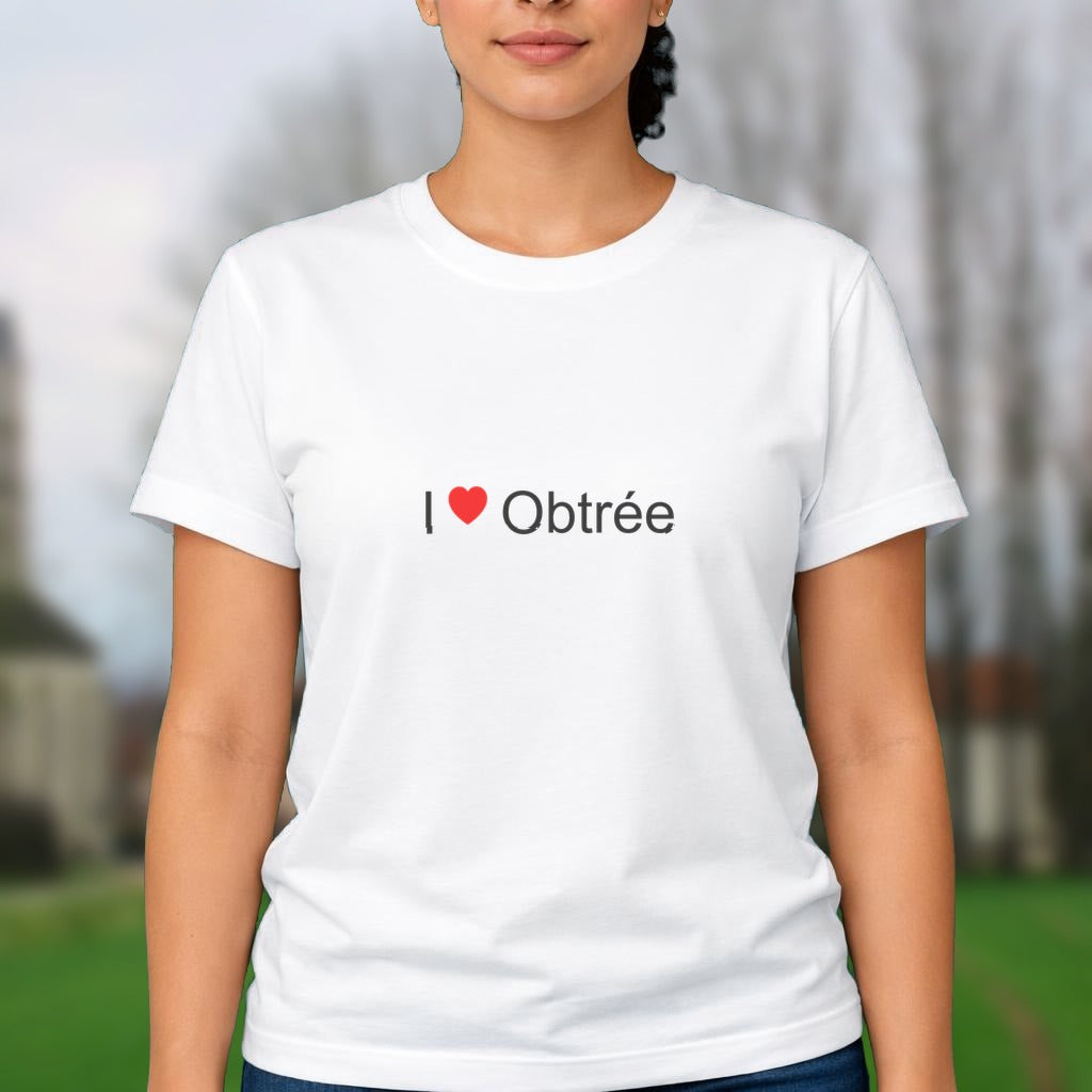 T-shirt I love Obtrée