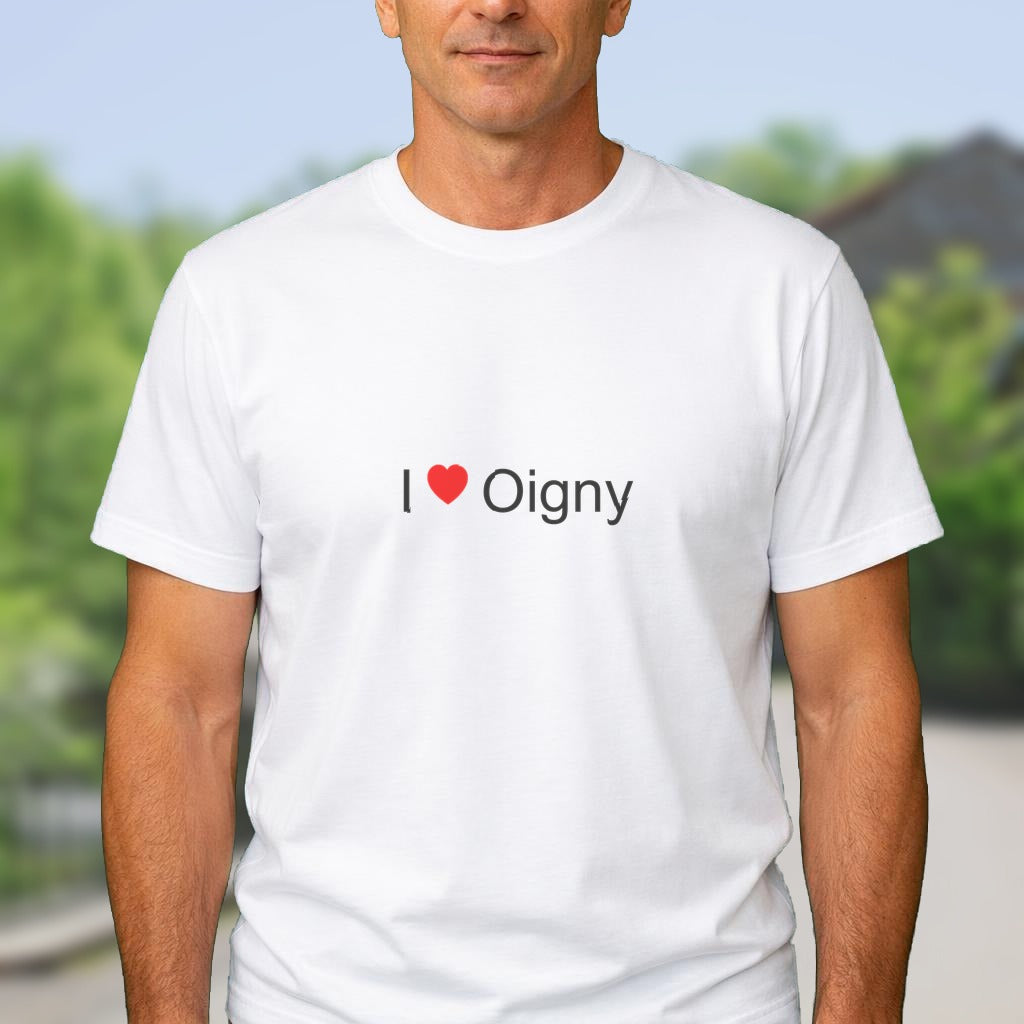 T-shirt I love Oigny