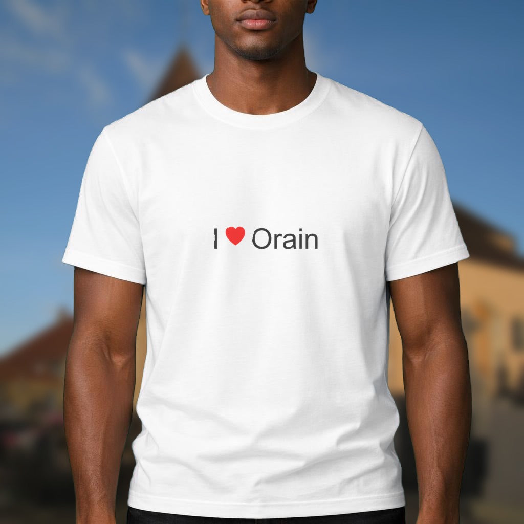T-shirt I love Orain