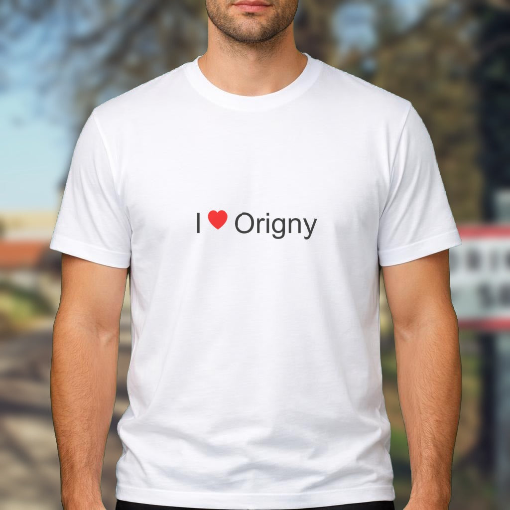 T-shirt I love Origny