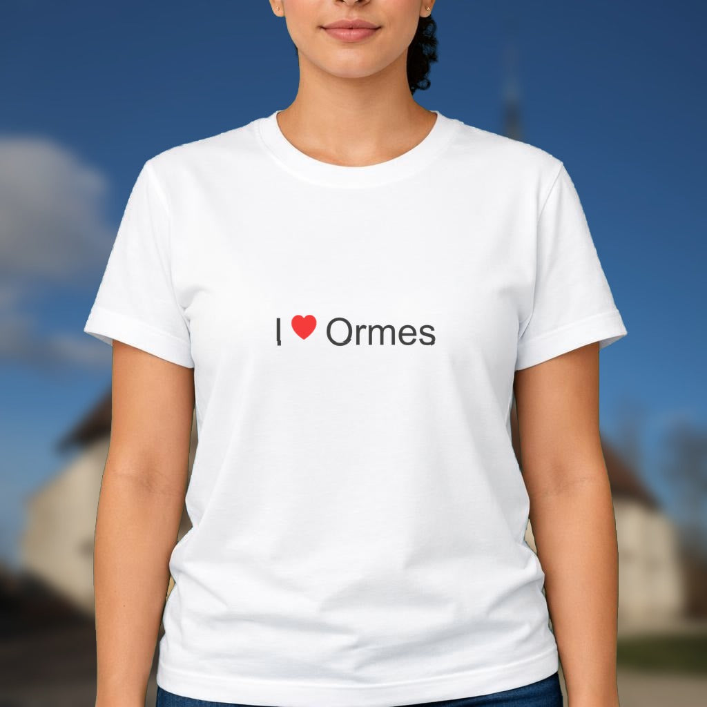 T-shirt I love Ormes
