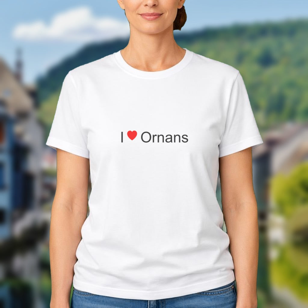 T-shirt I love Ornans