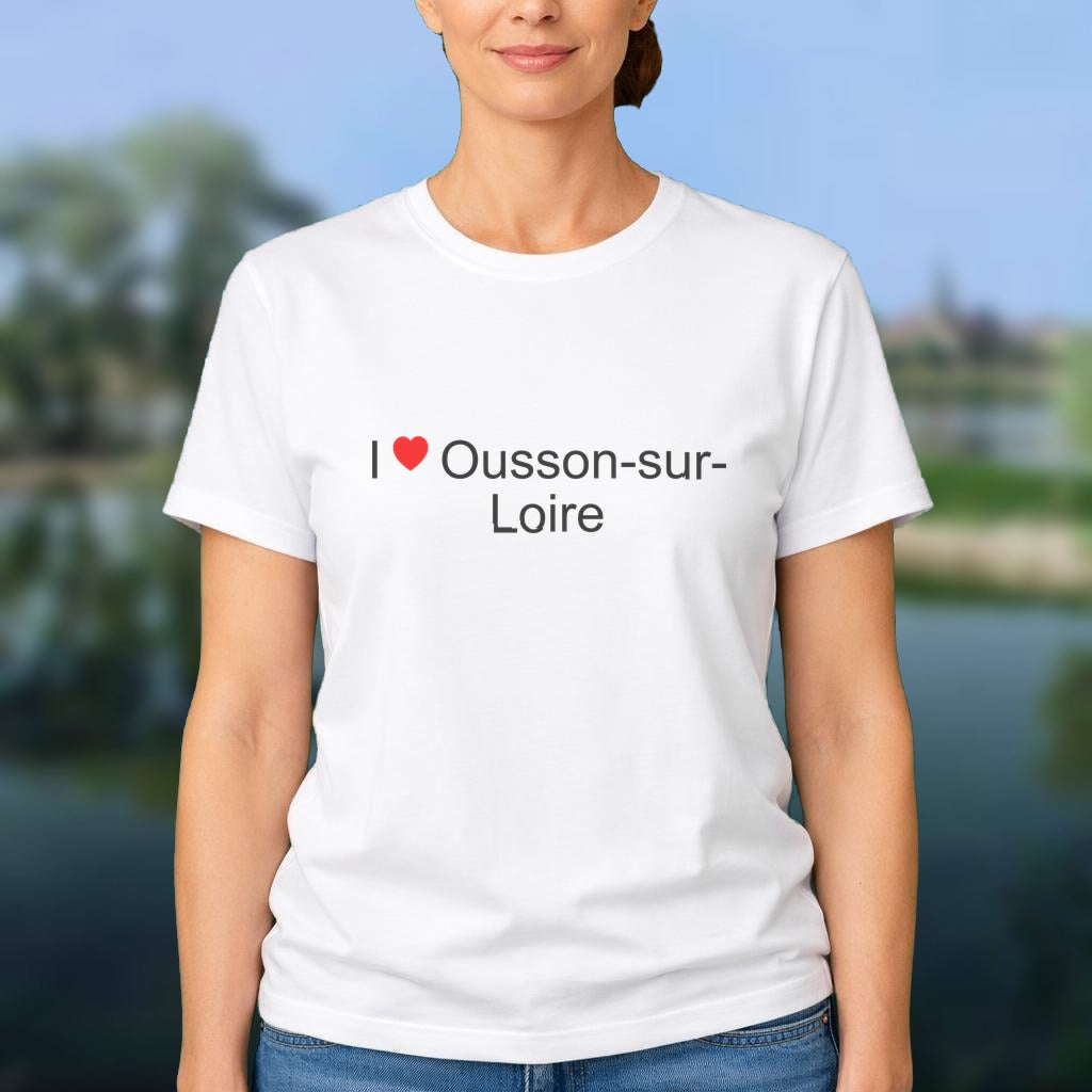 T-shirt I love Ousson-sur-Loire