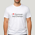 T-shirt I love Ouvrouer-les-Champs