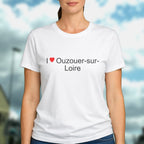 T-shirt I love Ouzouer-sur-Loire