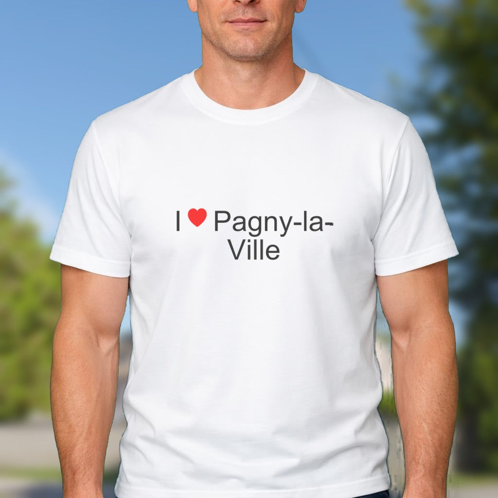 T-shirt I love Pagny-la-Ville