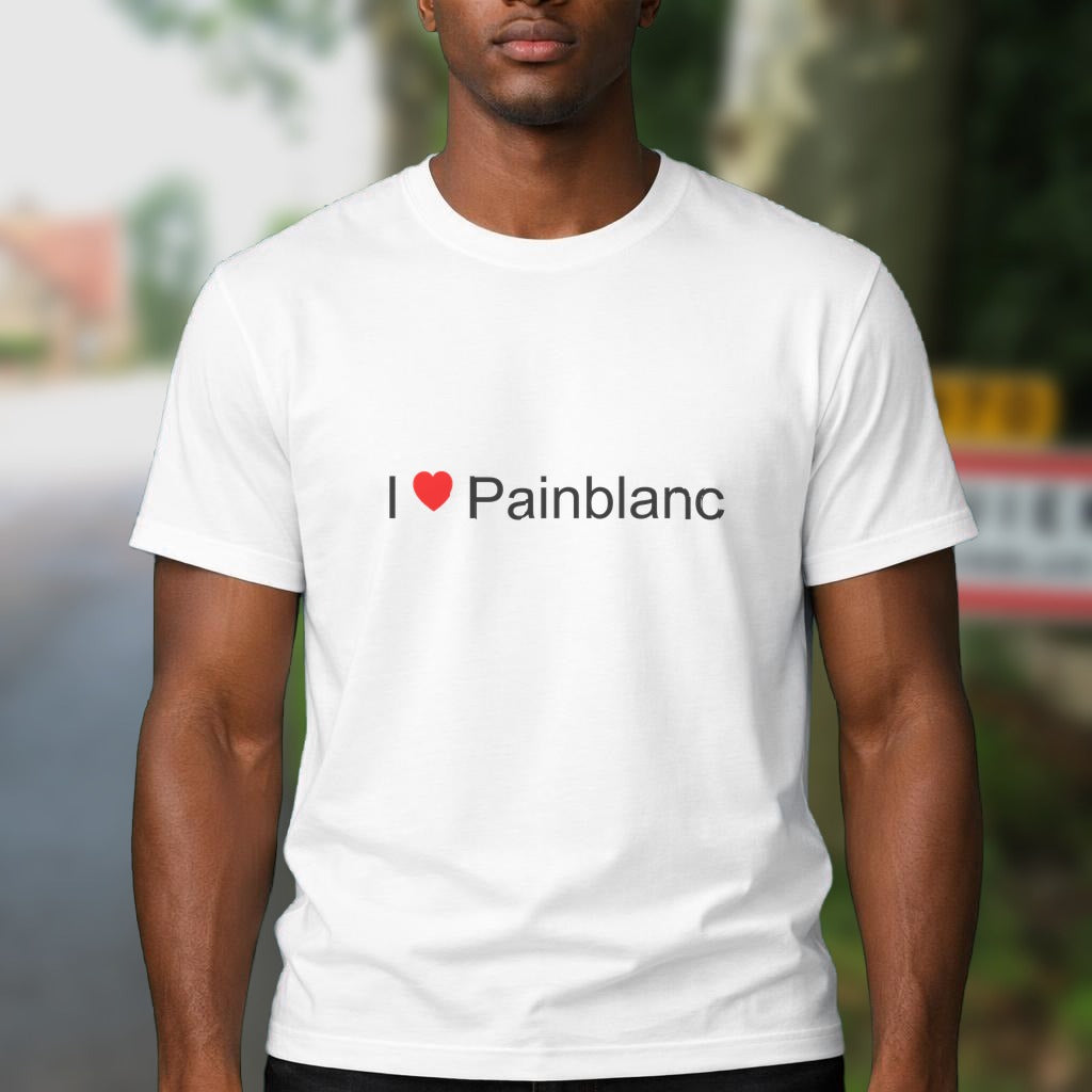 T-shirt I love Painblanc