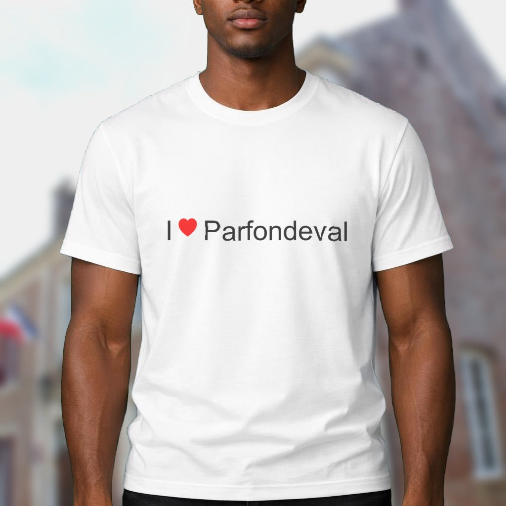 T-shirt I love Parfondeval