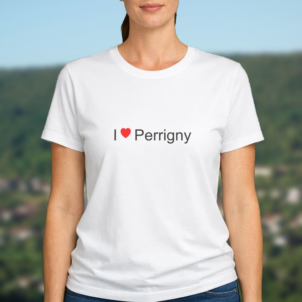 T-shirt I love Perrigny (39)