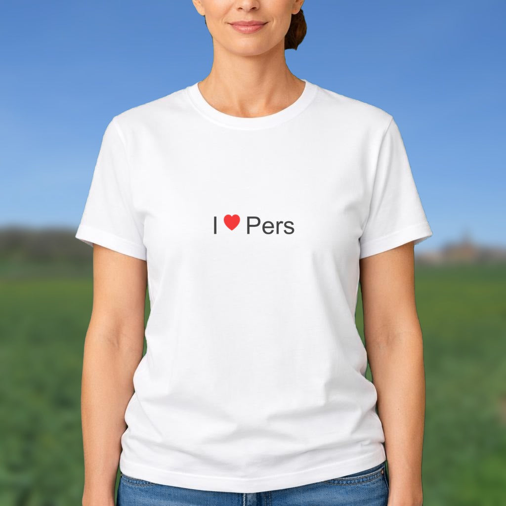 T-shirt I love Pers