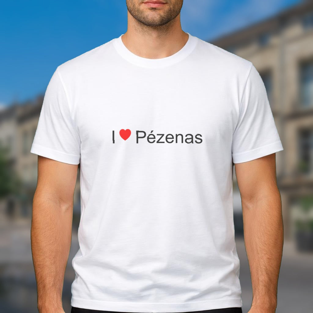 T-shirt I love Pézenas