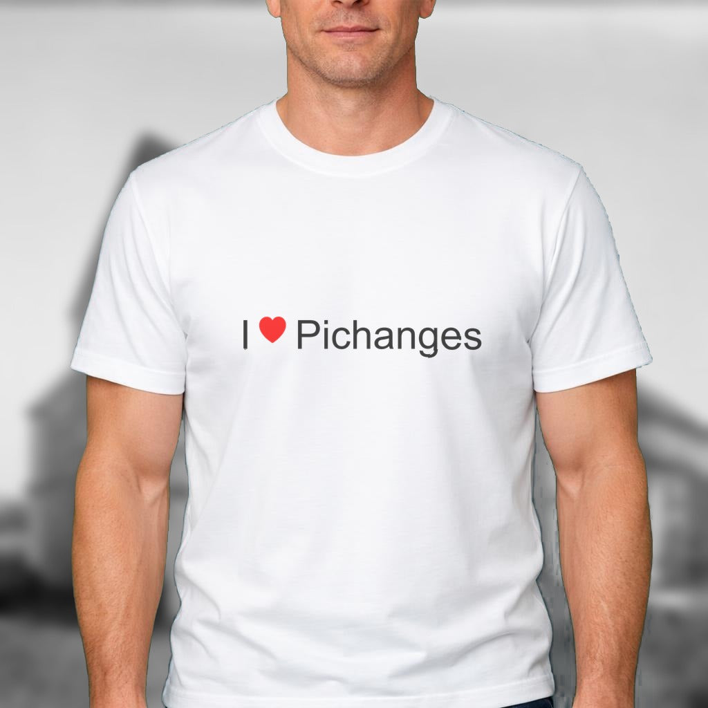 T-shirt I love Pichanges