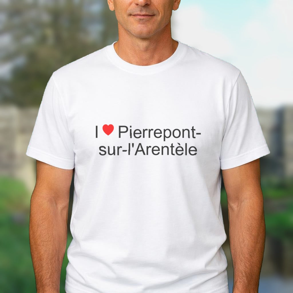 T-shirt I love Pierrepont-sur-l'Arentèle